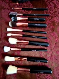 Zoeva 11 Makeup brushes with Pouch!