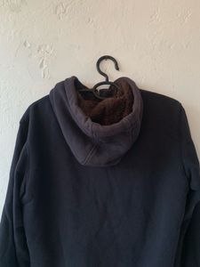 Black Zip-Up Hoodie