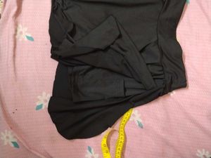 Black Gym Skater Skorts