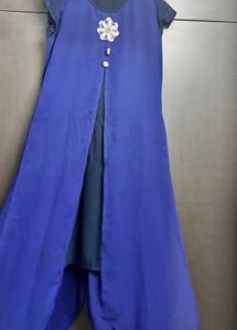 Elegant Blue Kurta Set