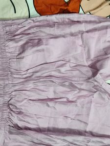 Embroidered Lavender Kurti only one time used