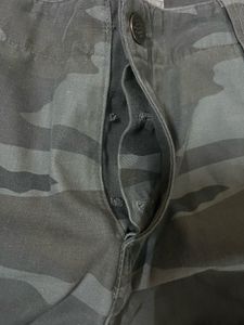 Camouflage Cargo Jorts