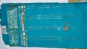 chatpati vintage sequins  saree