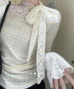 Elegant White Lace Blouse