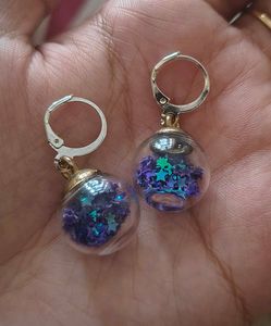 Spider Hoop Earrings
