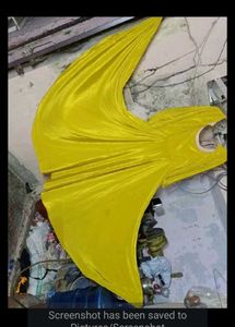 Vibrant Yellow Anarkali Gown