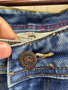 Burberry London Blue Washed Denim Skinny Jeans