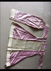 Elegant Lilac Kurta Set
