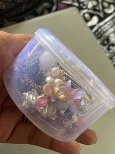 Assorted Hair Accessories Set and earrings