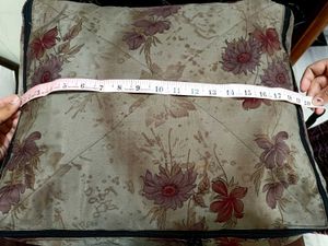Large Floral Cloth Storage Bag