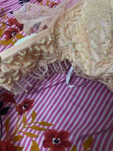 Beaded Lehenga Choli Top
