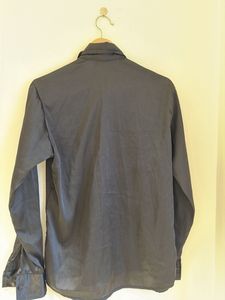 black Button-Down Long Sleeve Shirt