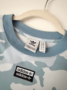 Adidas Cropped Camo T-Shirt