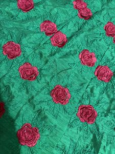 Green Floral Lehenga Choli Set