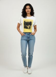 SALE - Graphic Print White T-Shirt