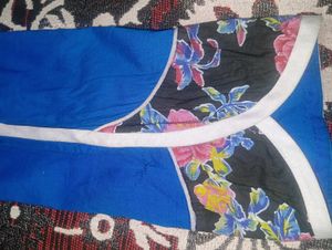 blue 💙 cotton kurti