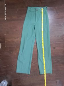 Kotty Chic Green Wide-Leg Pants