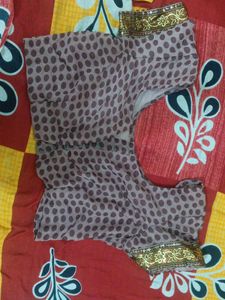 Beautiful Saree with Embellishments