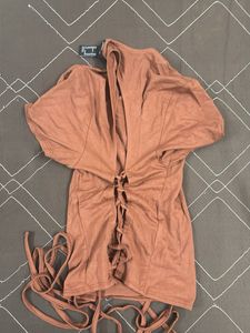 Forever 21 Brown Crop Top