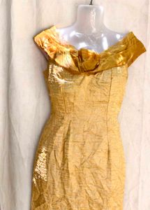 PARTY WEAR GOLD BODYCON