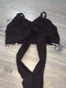 Backless Black Blouse for navratri
