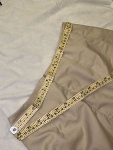 Pleated Tan Mini Skirt