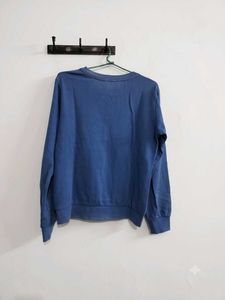 Blue "Perfect Is My Middle Name" Sweatshirt