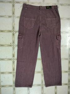 Brown Cargo Jeans