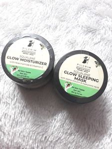 Pilgrim Glow Kit Sleep Mask and Moisturiser Pack 2