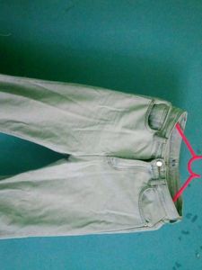 Light Wash Flared Denim Jeans