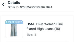 Light Wash Flared Jeans