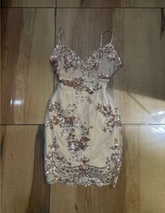 Sparkly Sequin Mini Dress