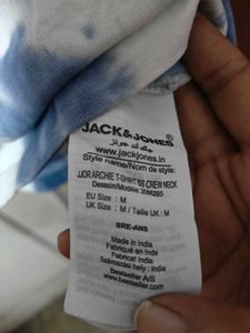 Jack &amp; Jones French Bulldog Tie-Dye T-Shirt