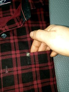 Classic Red &amp; Black Plaid Shirt