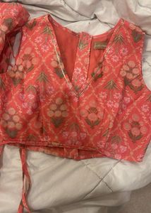 Vibrant Printed Ethnic Lehenga Set size s-m