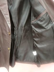 Stylish Brown faux Leather Jacket