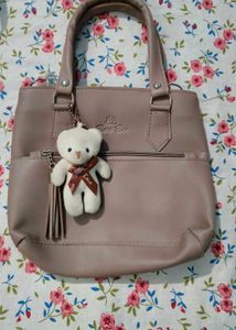 Brown Teddy Sling &amp; Handbag
