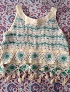 Boho Crochet Tank Top