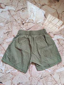 Khaki Cargo Shorts