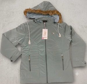 ZARA Premium Winter Puffer Jacket with Fur Hood