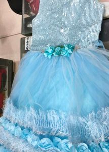 Girls' Magical Blue Gown