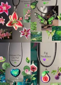 Handmade Clay Pendants 🩷