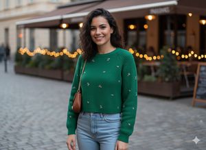 Green Sweater