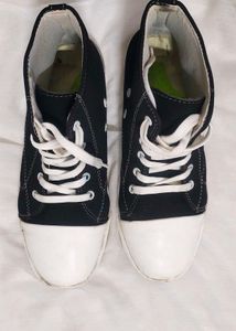 Converse Lookalike High Top Sneakers