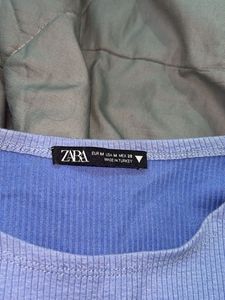 Zara Ribbed Top