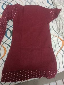 Cozy Burgundy Pajama Set