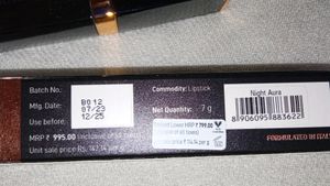 MYGLAMM MANISH MALHOTRA MATTE LIQUID LIPSTICK