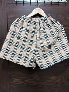 Classic Plaid Button-Up co -ord set