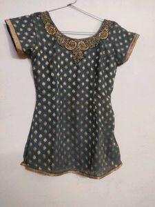 Heavy Sharara Dress