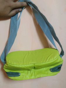 Bright Yellow Lunch Bag